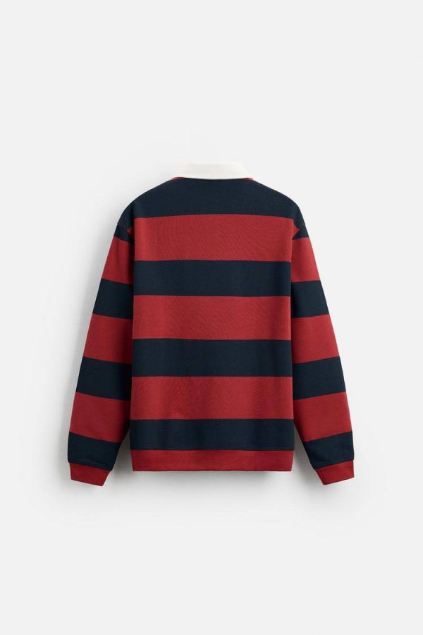 Zara Contrast collar  polo shirt
