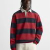 Zara Contrast collar  polo shirt