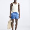 Zara  regular stripped swimming trunk
