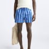 Zara  regular stripped swimming trunk