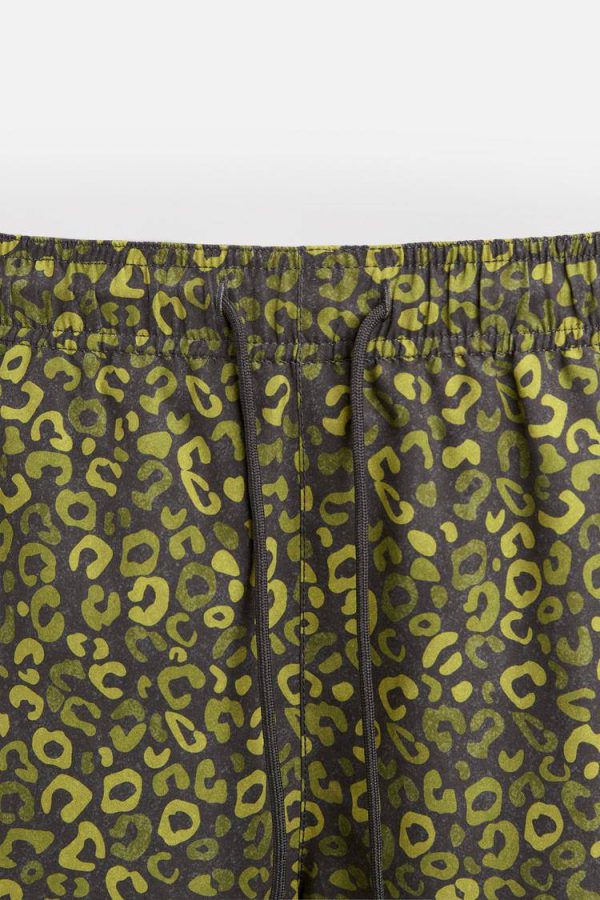 Zara  Long Animal Print Swimming Trunk