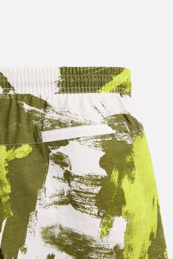 Abstract Print Regular Swimming Trunk