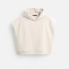 Zara Faded Crop Hoodie
