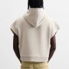 Zara Faded Crop Hoodie