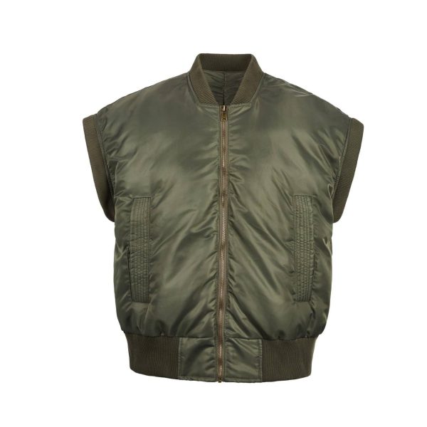 PUFFER VARSITY DETACHABLE JACKET