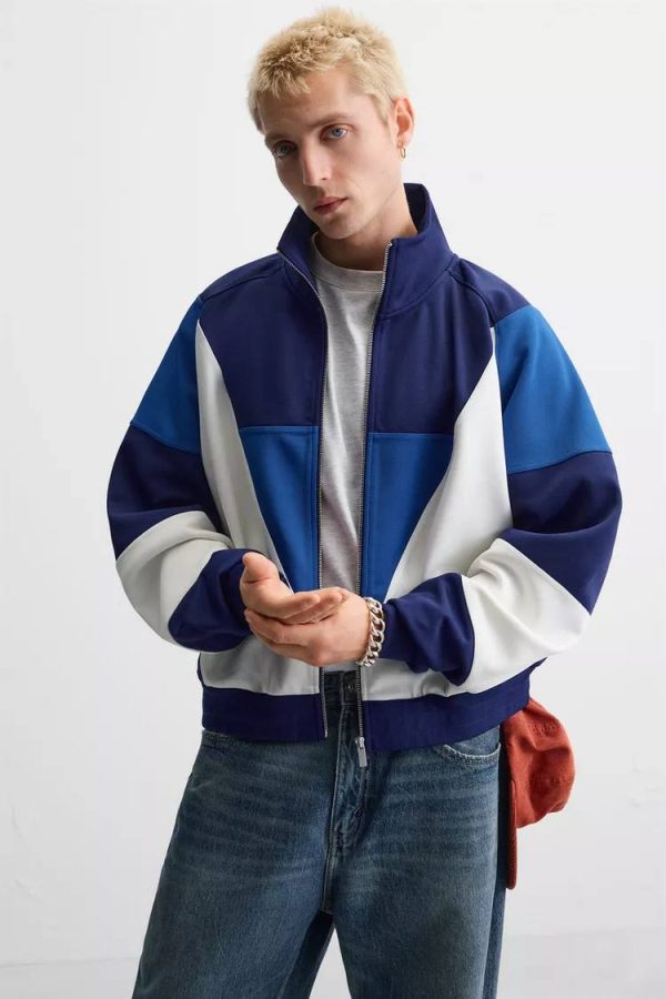 ZARA  CONTRAST TECHNICAL JACKET