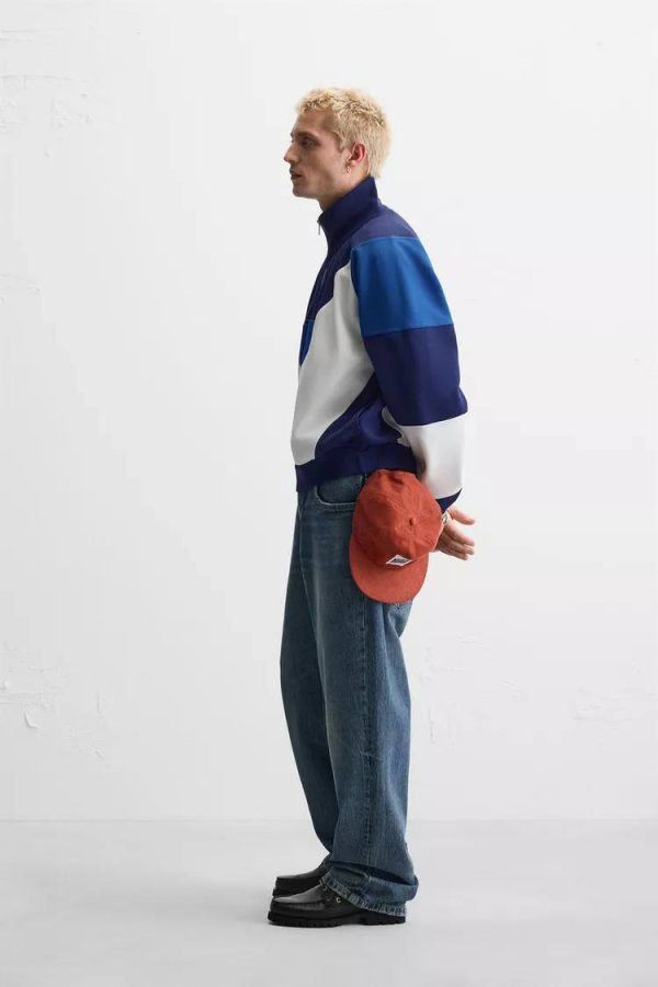 ZARA  CONTRAST TECHNICAL JACKET