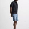 REGULAR FIT DENIM BERMUDA SHORTS