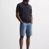 REGULAR FIT DENIM BERMUDA SHORTS