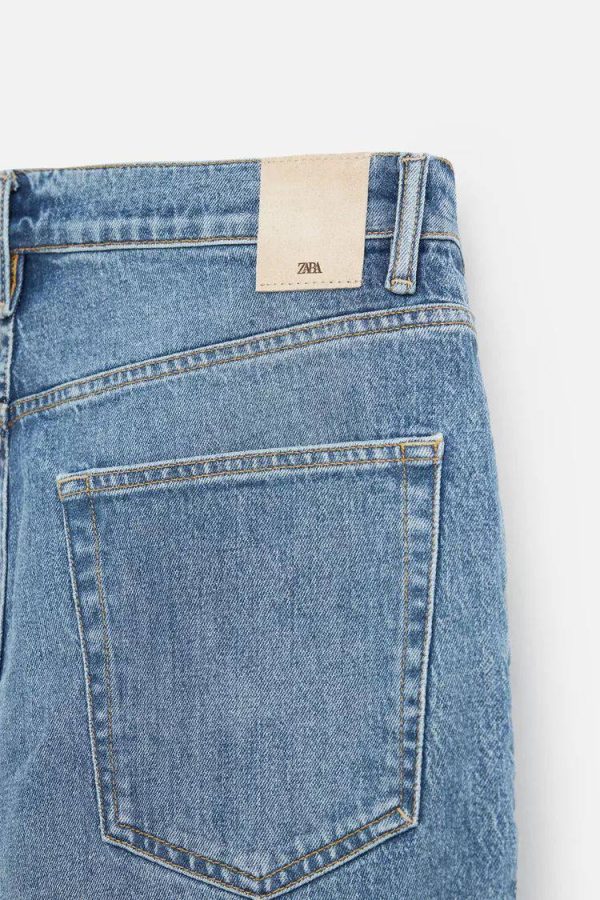 REGULAR FIT DENIM BERMUDA SHORTS
