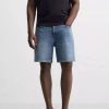 REGULAR FIT DENIM BERMUDA SHORTS