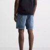 REGULAR FIT DENIM BERMUDA SHORTS