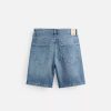 REGULAR FIT DENIM BERMUDA SHORTS