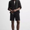 REGULAR FIT DENIM BERMUDA SHORTS