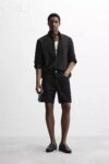 REGULAR FIT DENIM BERMUDA SHORTS