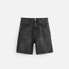 REGULAR FIT DENIM BERMUDA SHORTS