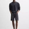 REGULAR FIT DENIM BERMUDA SHORTS