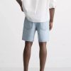 REGULAR FIT DENIM BERMUDA SHORTS