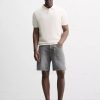 REGULAR FIT DENIM BERMUDA SHORTS