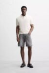 REGULAR FIT DENIM BERMUDA SHORTS