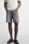 REGULAR FIT DENIM BERMUDA SHORTS