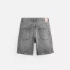 REGULAR FIT DENIM BERMUDA SHORTS