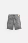 REGULAR FIT DENIM BERMUDA SHORTS