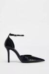 HEELED SHOE WITH ANKLE STRAP