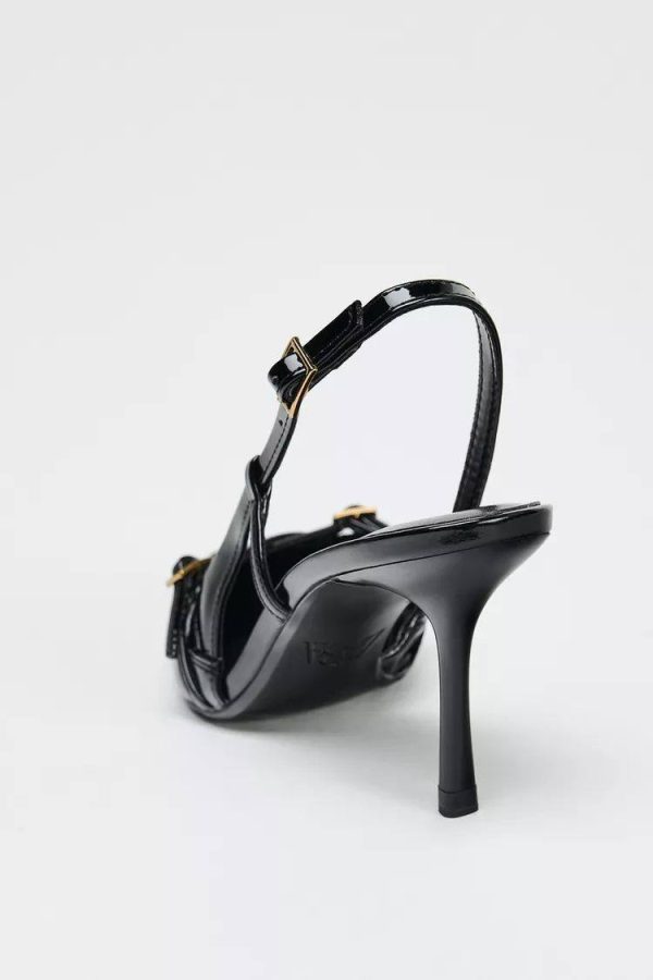 BUCKLE STRAP HEELS