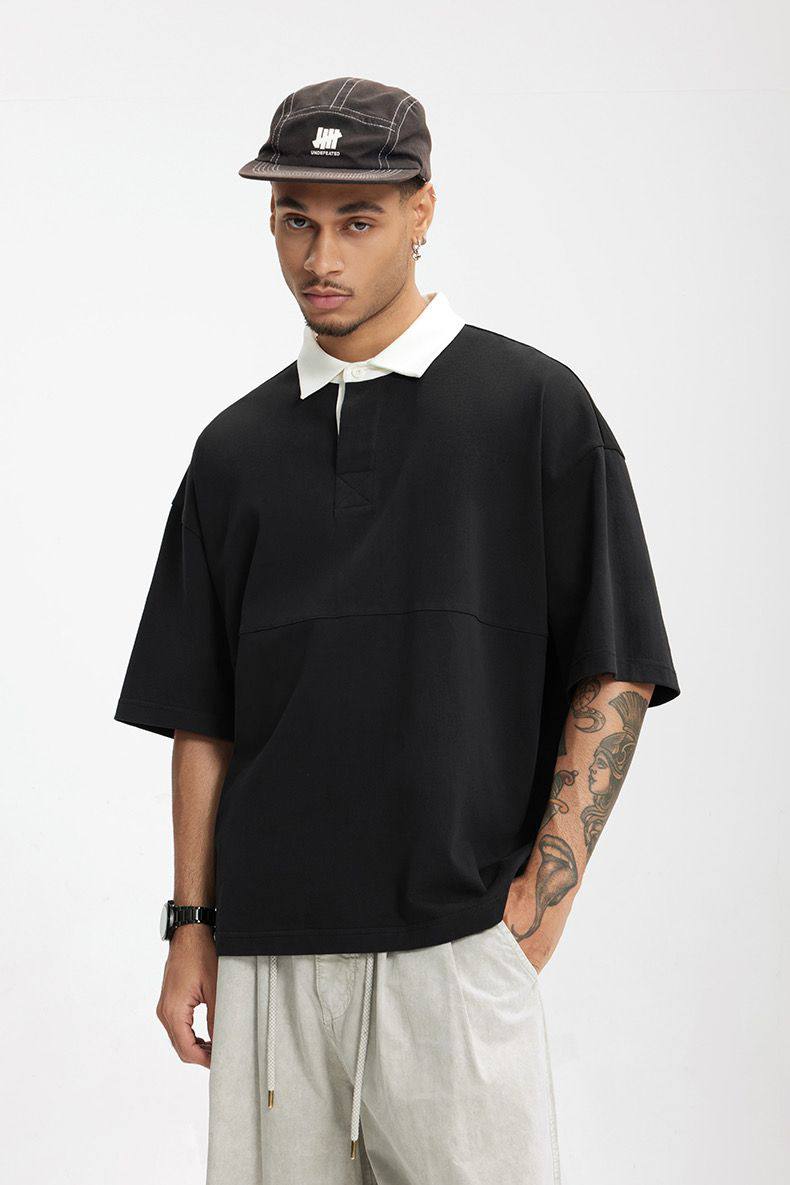PLAIN BRANDLESS POLO SHIRT