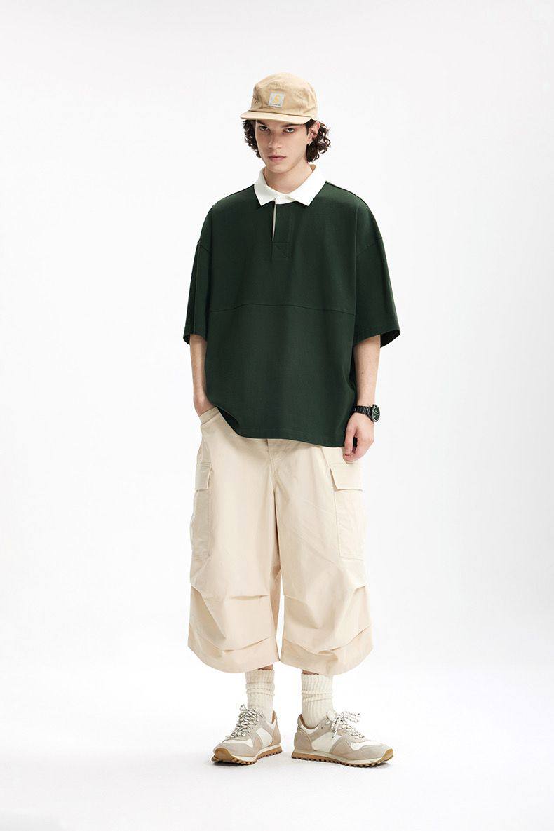 PLAIN BRANDLESS POLO SHIRT
