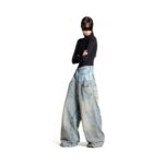 Cut-up Baggy Jeans