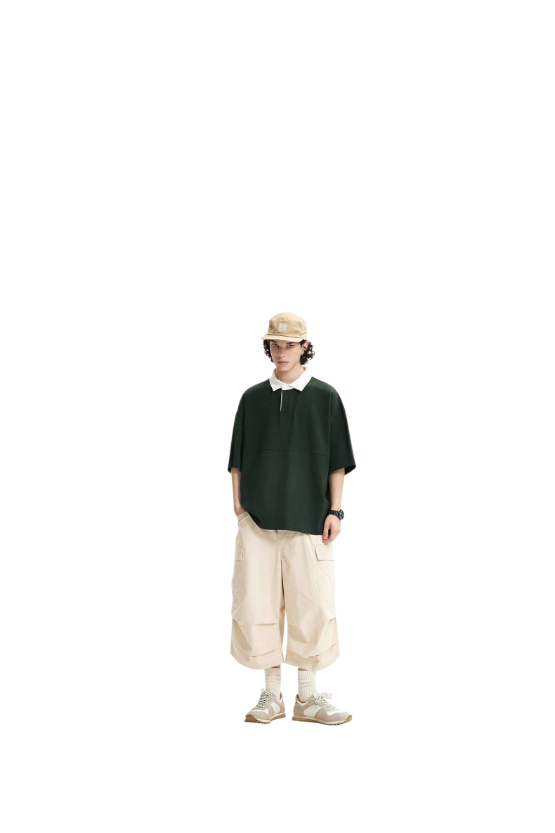 PLAIN BRANDLESS POLO SHIRT