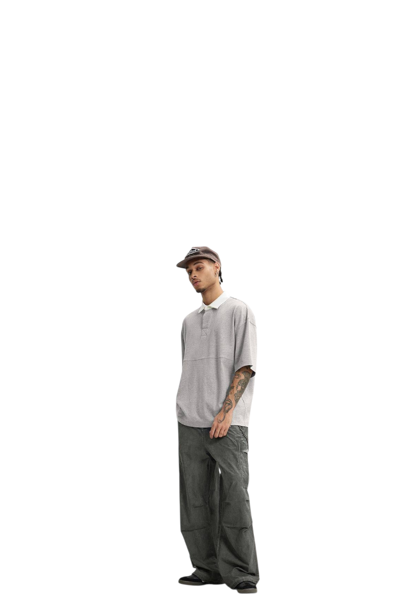 PLAIN BRANDLESS POLO SHIRT
