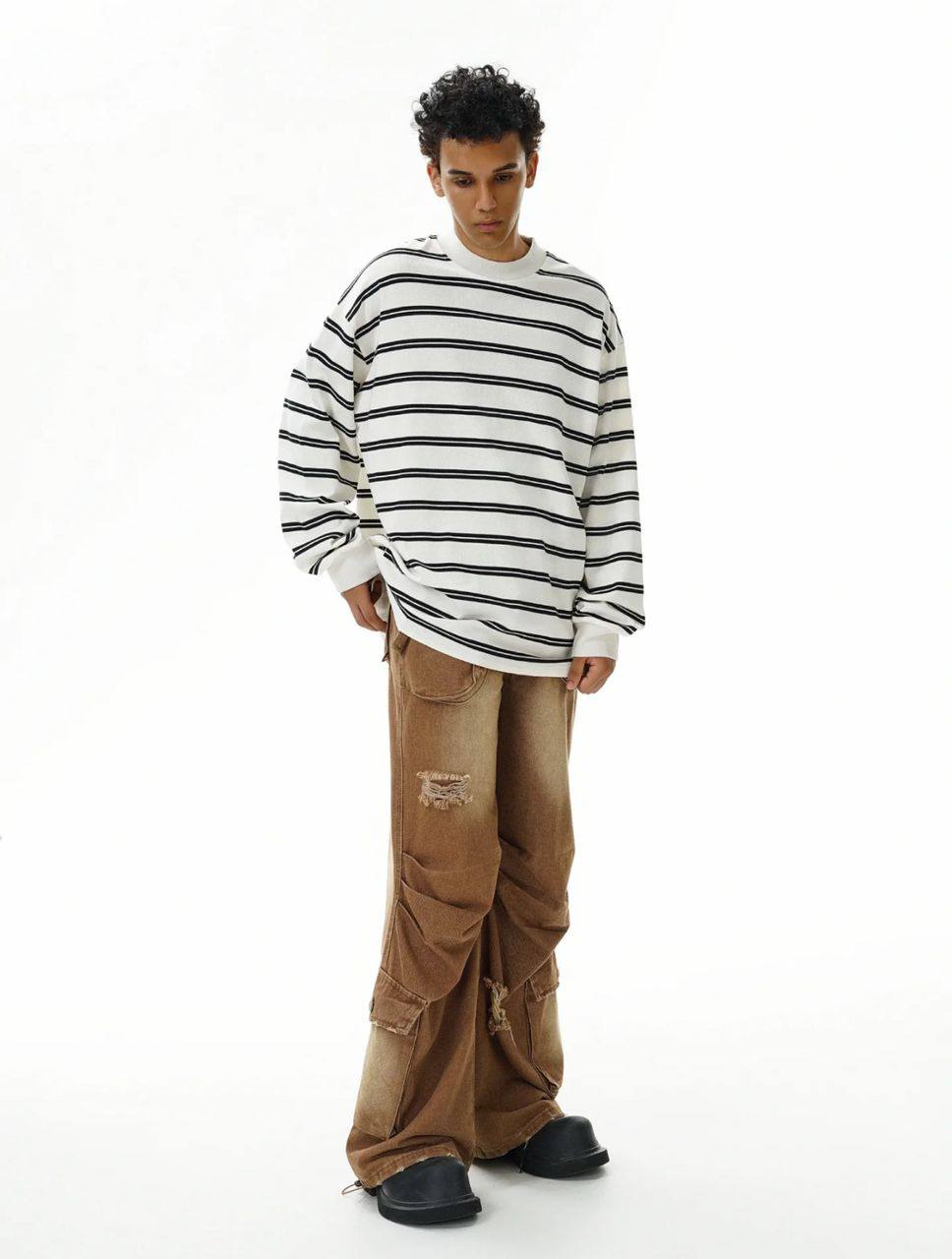 Long Sleeve Stripe T-Shirt
