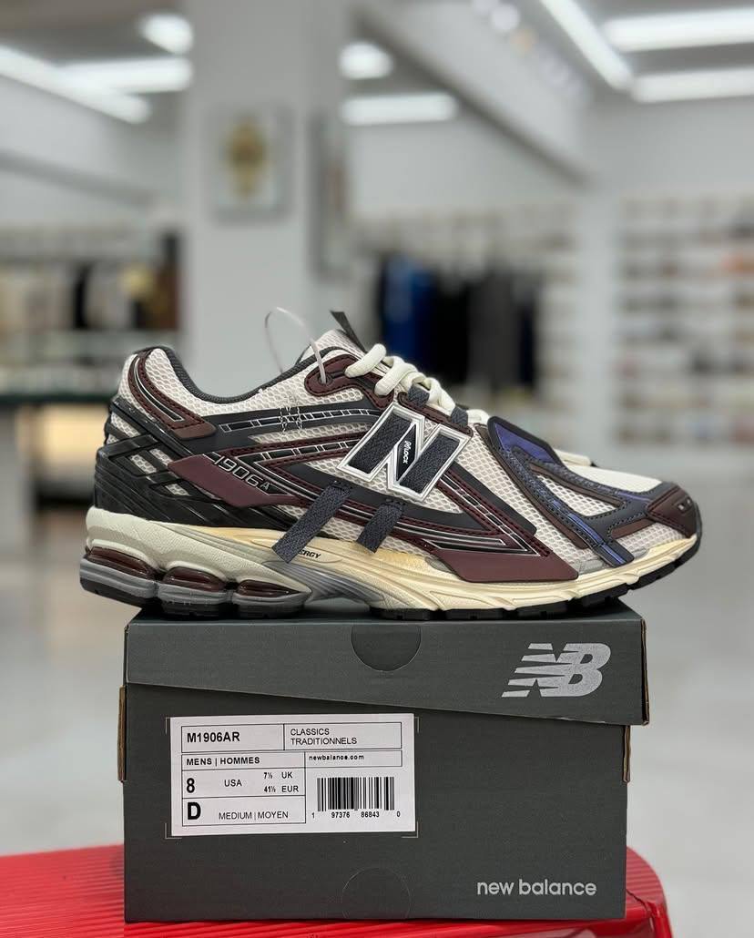 NEW BALANCE  1906A  "BURGUNDY" GREY