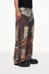 3D Patch Distressed Baggy  Jeans