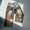 3D Patch Distressed Baggy  Jeans