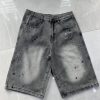 BLACK OF EXIT RHINESTONE DENIM