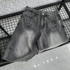BLACK OF EXIT RHINESTONE DENIM