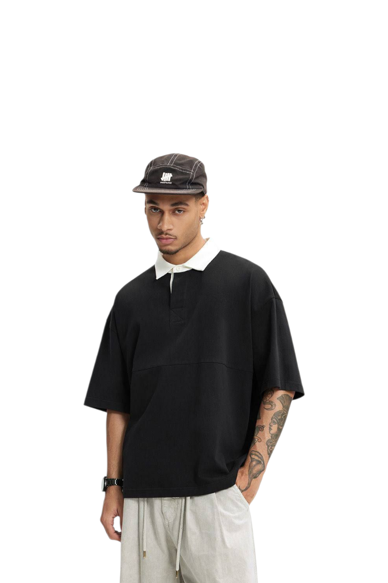 PLAIN BRANDLESS POLO SHIRT
