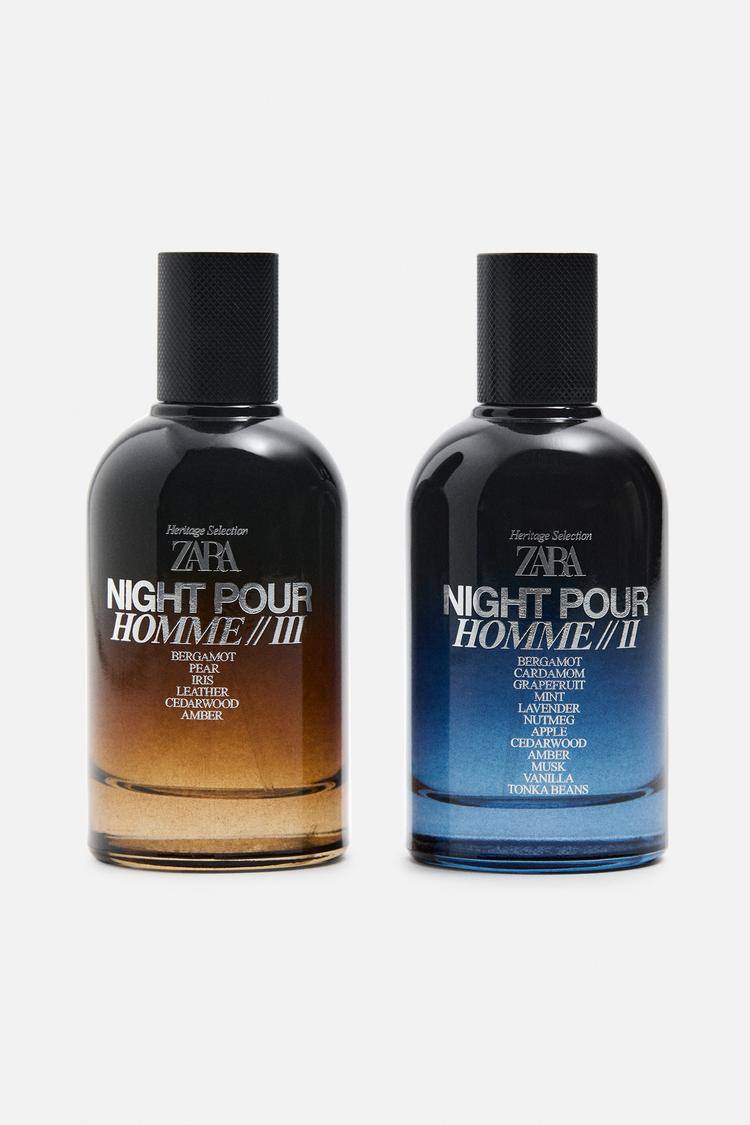 ZARA Night pour Homme II + III 100ML