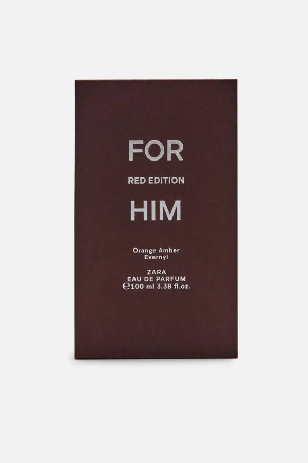 ZARA FOR HIM RED EDITION EDP 100ML