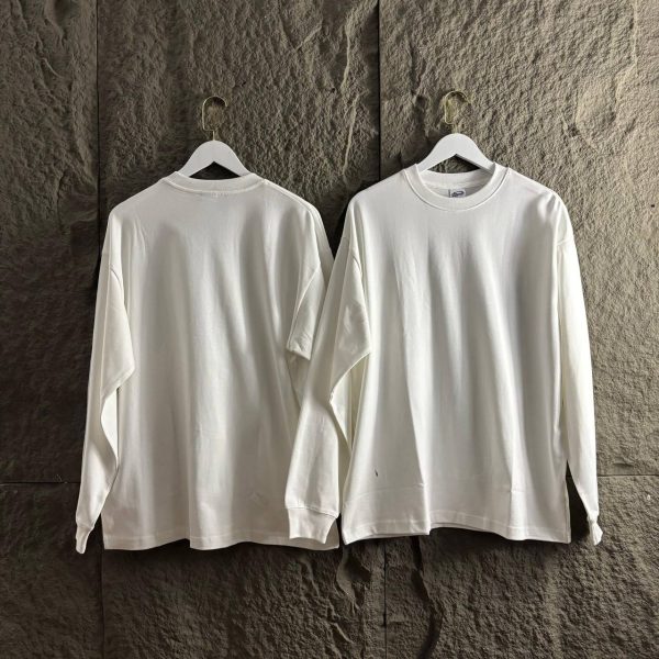 PLAIN THICK LONGSLEEVE T-SHIRT