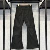 Project G/R Coated Biker Armoured Flare Pants