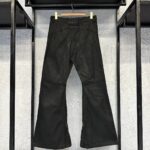 Project G/R Coated Biker Armoured Flare Pants