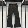 Project G/R Coated Biker Armoured Flare Pants