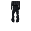 Project G/R Coated Biker Armoured Flare Pants