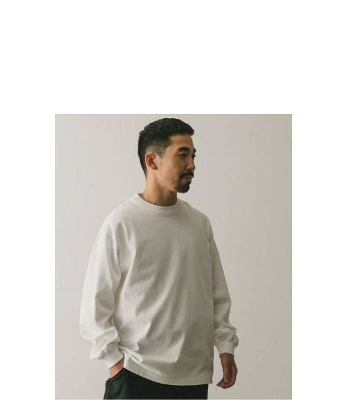 PLAIN THICK LONGSLEEVE T-SHIRT