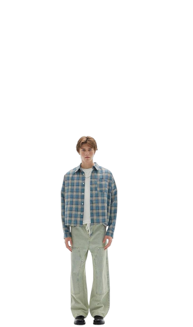 OUSWE CROPPED SHIRT